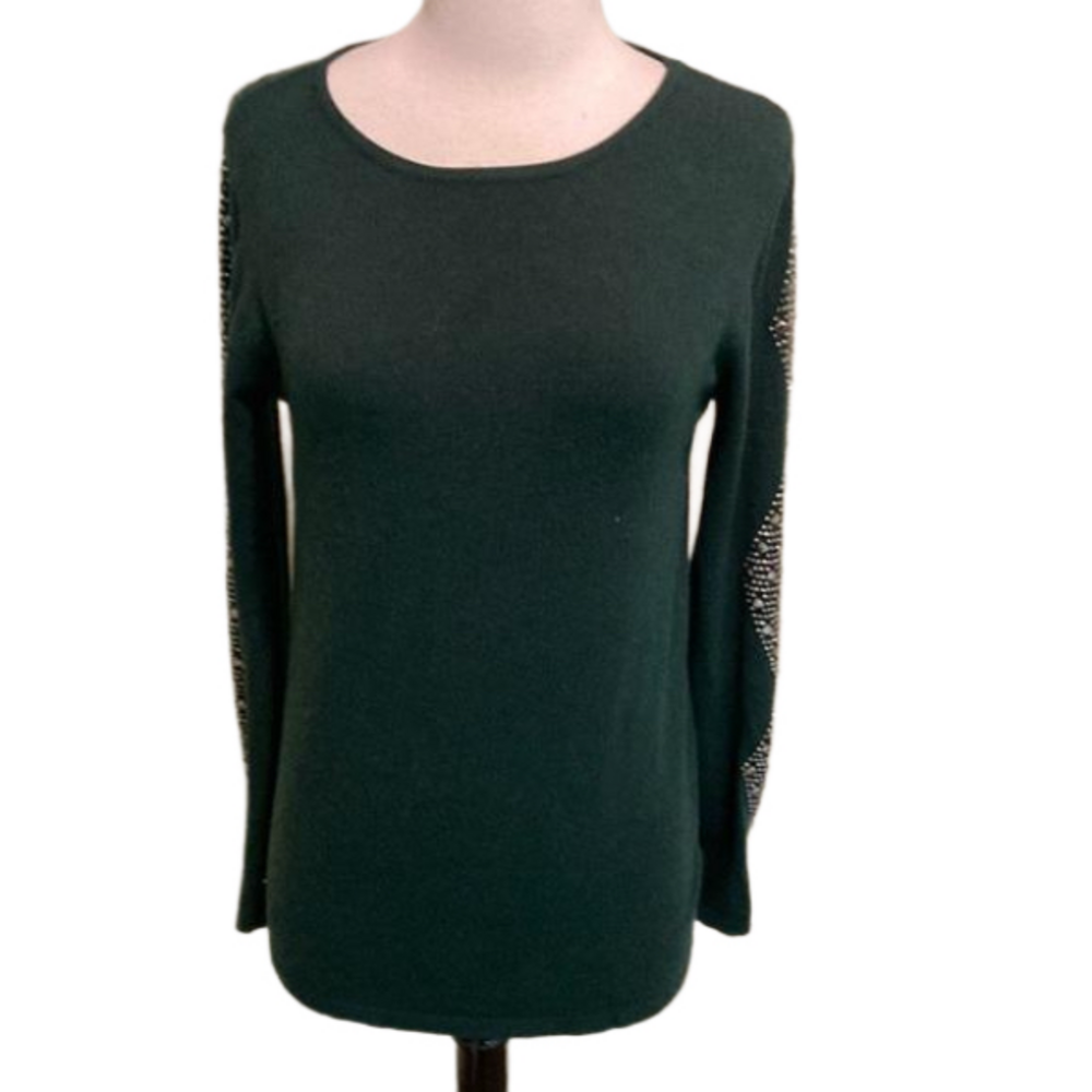 Milano Accent Crew Neck Sweater Size Small